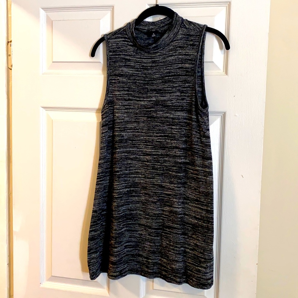 THE LIMITED Tunic with Mock Turtleneck